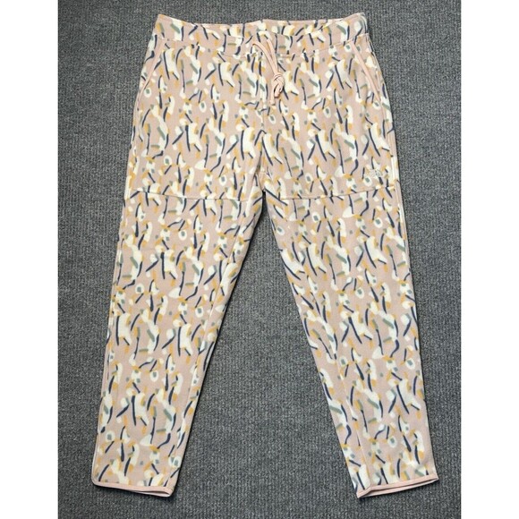 The North Face Womens 1X Plus Alpine Polartec 100 Fleece Pants Pink Moss NWT - Picture 1 of 12